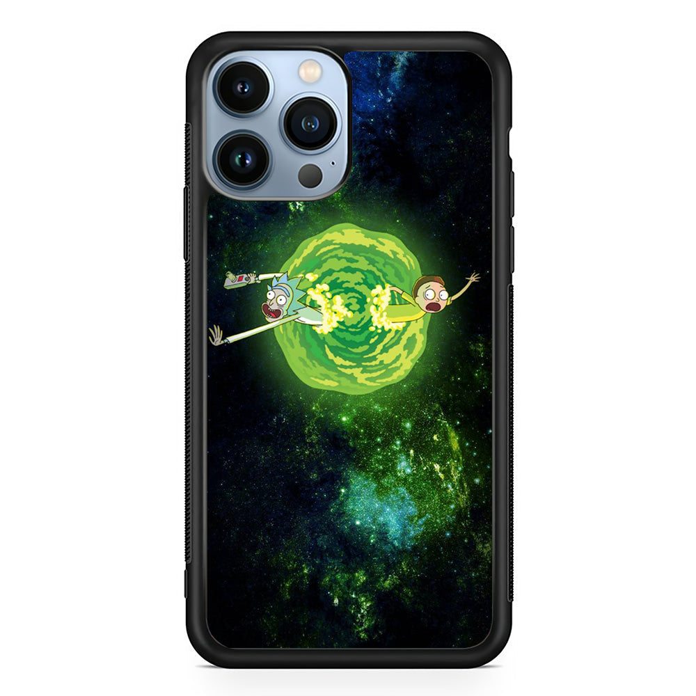 Rick and Morty Green Slime iPhone 15 Pro Case