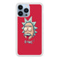 Rick and Morty Red iPhone 14 Pro Max Case