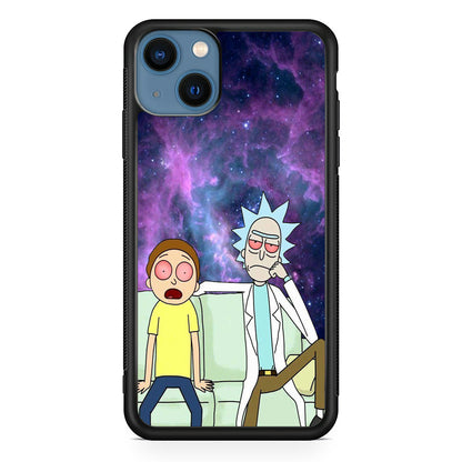 Rick and Morty Stars iPhone 14 Case