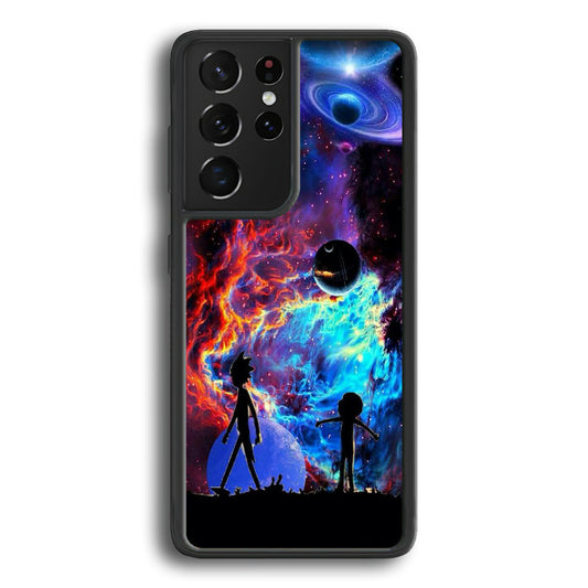 Rick and Morty Aurora Samsung Galaxy S24 Ultra Case - Ezzystore