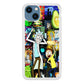 Rick and Morty Dance In Collage iPhone 15 Plus Case