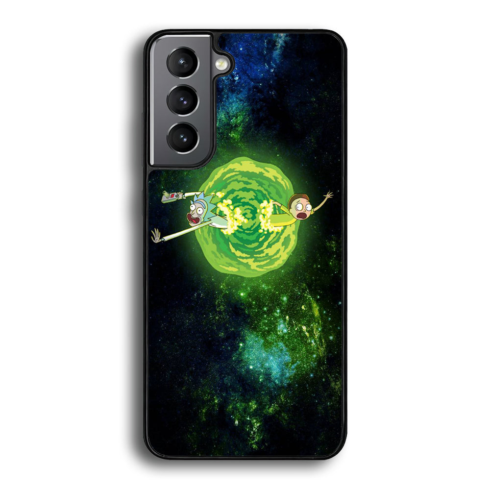 Rick and Morty Green Slime Samsung Galaxy S22 Case - Ezzystore