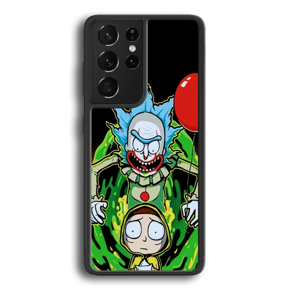 Rick and Morty IT Style Samsung Galaxy S24 Ultra Case - Ezzystore