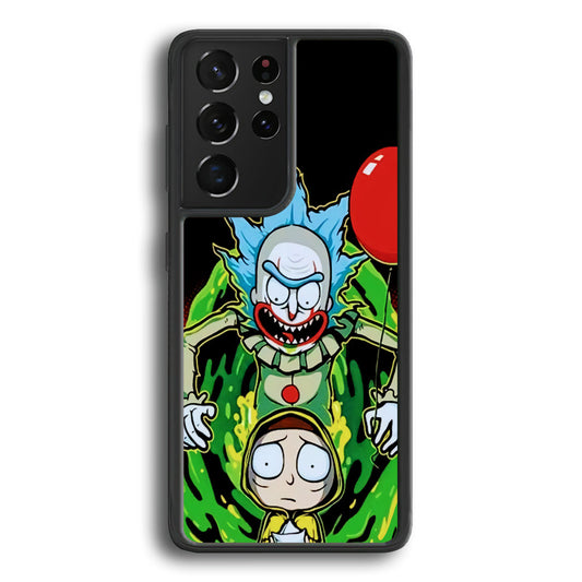 Rick and Morty IT Style Samsung Galaxy S24 Ultra Case - Ezzystore