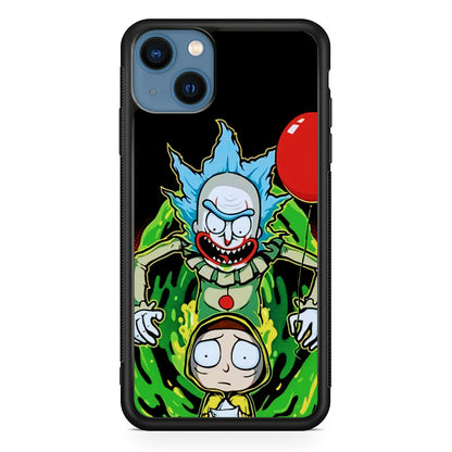 Rick and Morty IT Style iPhone 14 Case