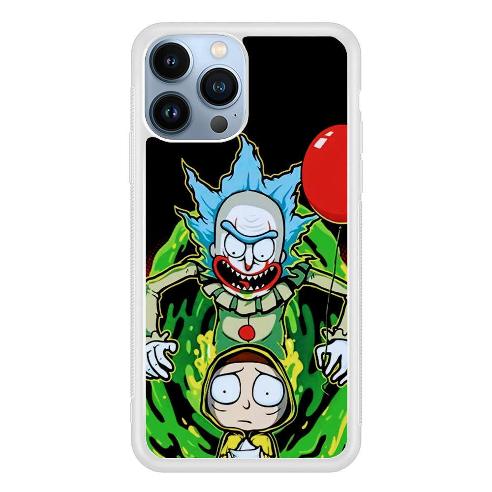 Rick and Morty IT Style iPhone 14 Pro Case
