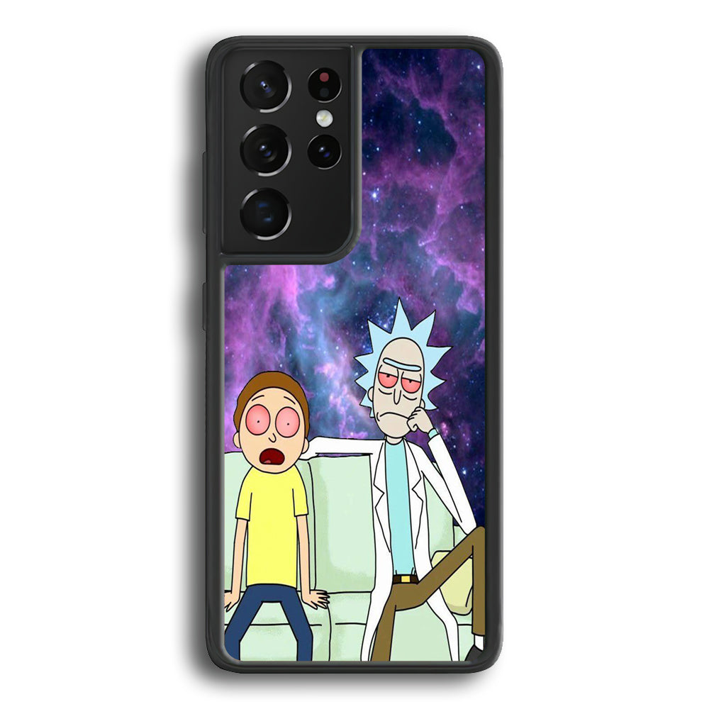 Rick and Morty Stars  Samsung Galaxy S24 Ultra Case - Ezzystore