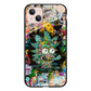 Rick and Morty Thoughts Inside People iPhone 15 Plus Case
