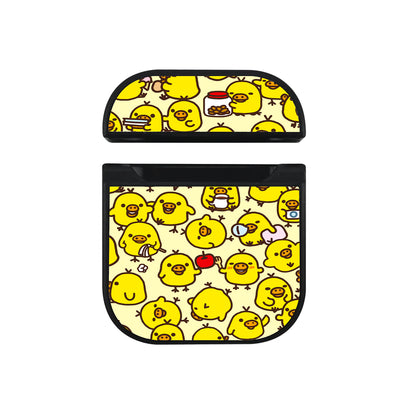 Rilakkuma Kiiroitori Daily Activity Hard Plastic Case Cover For Apple Airpods