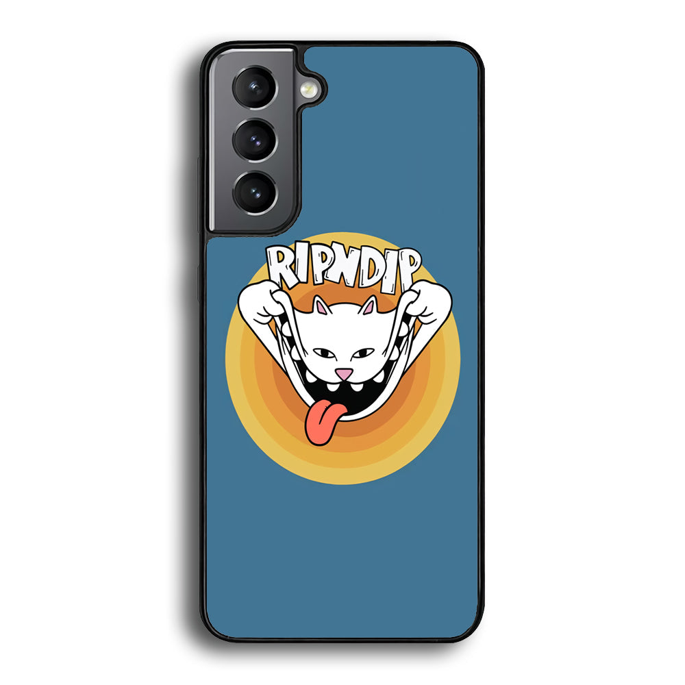 Rip N Dip Smile In Blue Samsung Galaxy S24 Case - Ezzystore