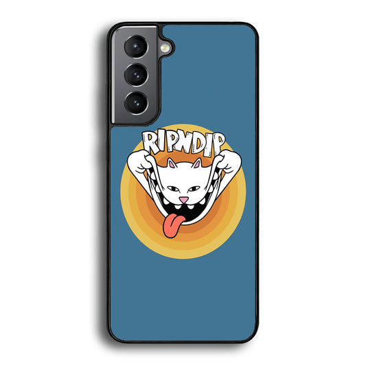 Rip N Dip Smile In Blue Samsung Galaxy S24 Case - Ezzystore