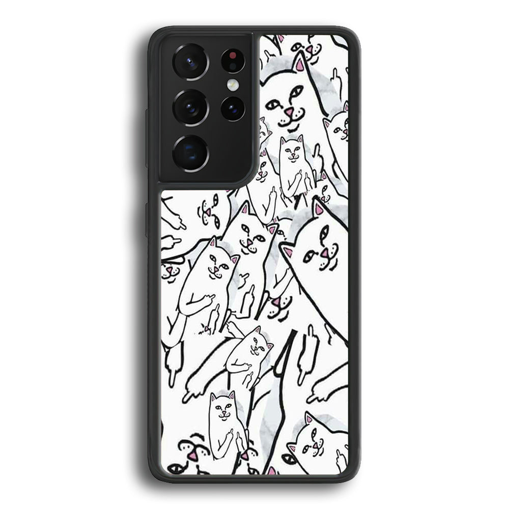 Rip N Dip Doodle White Samsung Galaxy S24 Ultra Case - Ezzystore