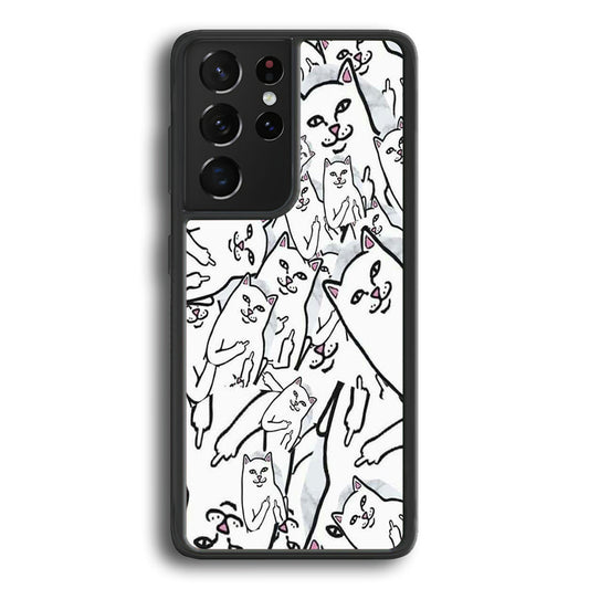 Rip N Dip Doodle White Samsung Galaxy S24 Ultra Case - Ezzystore