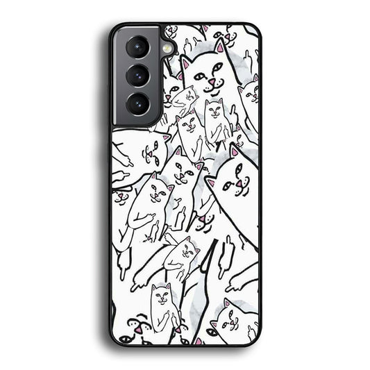 Rip N Dip Doodle White Samsung Galaxy S23 Plus Case - Ezzystore