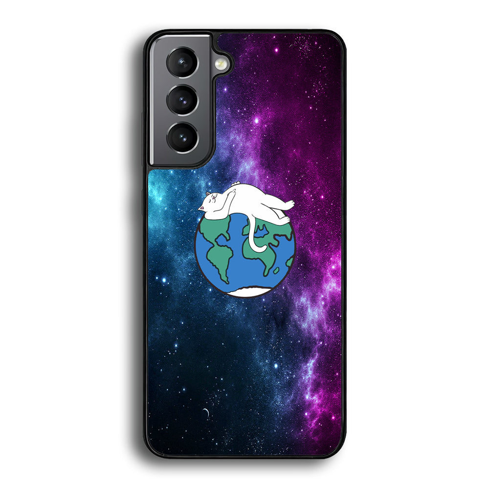 Rip N Dip Earth In Galaxy Samsung Galaxy S24 Case - Ezzystore