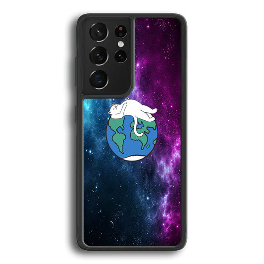 Rip N Dip Earth In Galaxy Samsung Galaxy S23 Ultra Case - Ezzystore