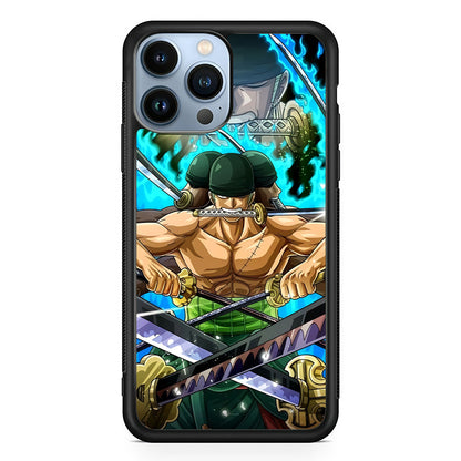 Roronoa Zoro One Piece iPhone 14 Pro Max Case