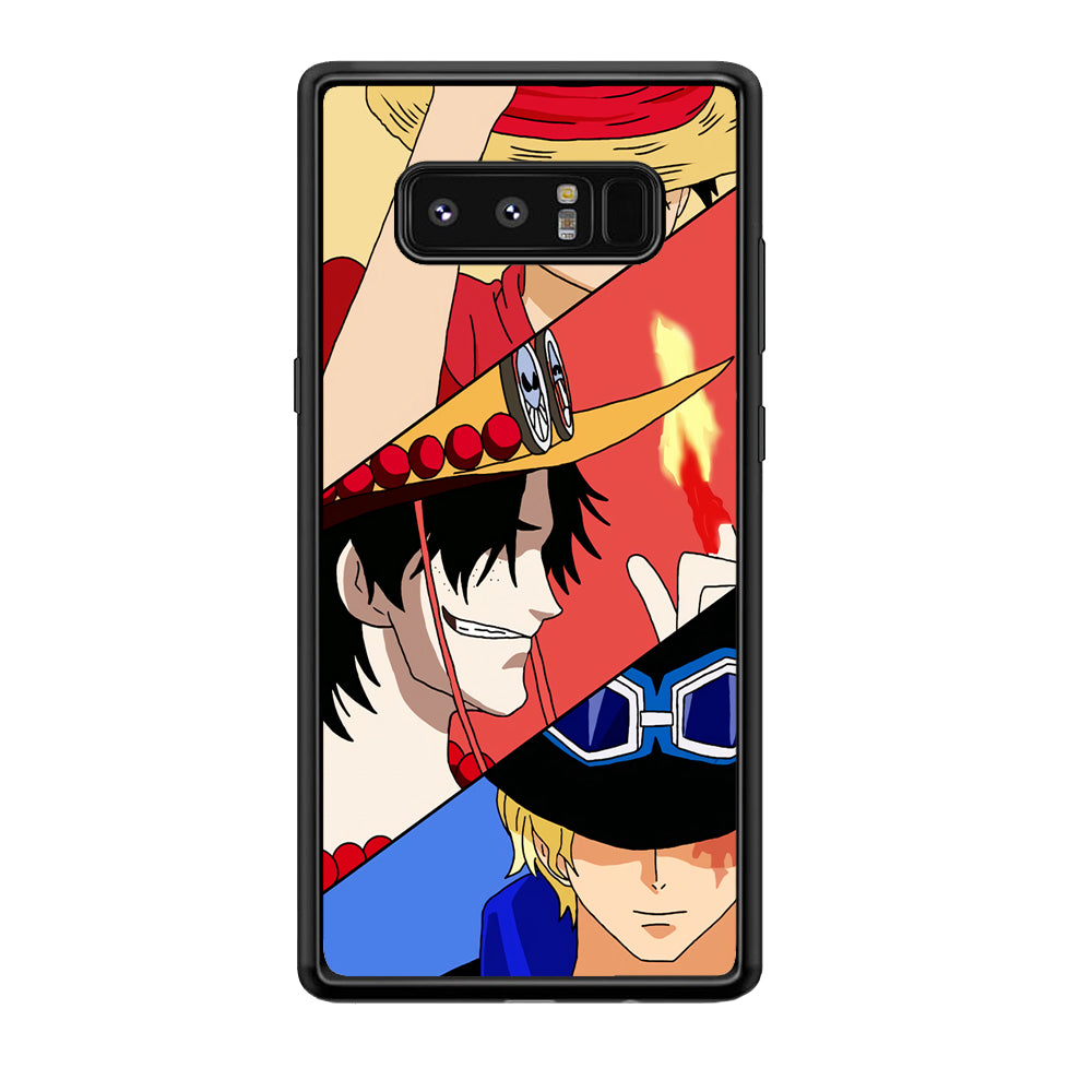 Sabo Ace Luffy One Piece Samsung Galaxy Note 8 Case