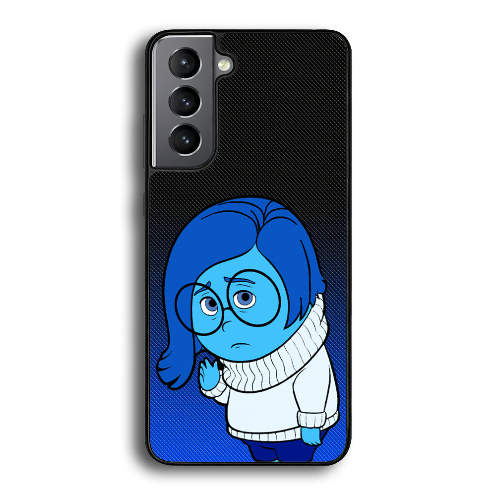 Sadness Inside Out Character Samsung Galaxy S23 Plus Case - Ezzystore