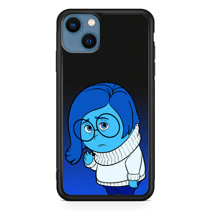 Sadness Inside Out Character iPhone 15 Case