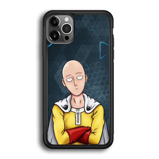 Saitama One Punch Man Angry Mode  iPhone 12 Pro Max Case
