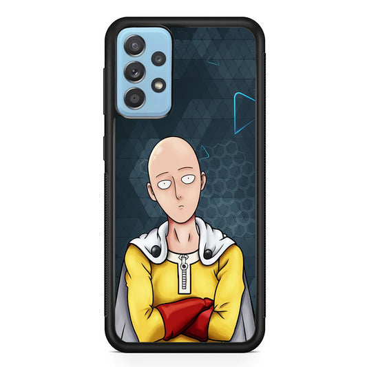 Saitama One Punch Man Angry Mode Samsung Galaxy A72 Case