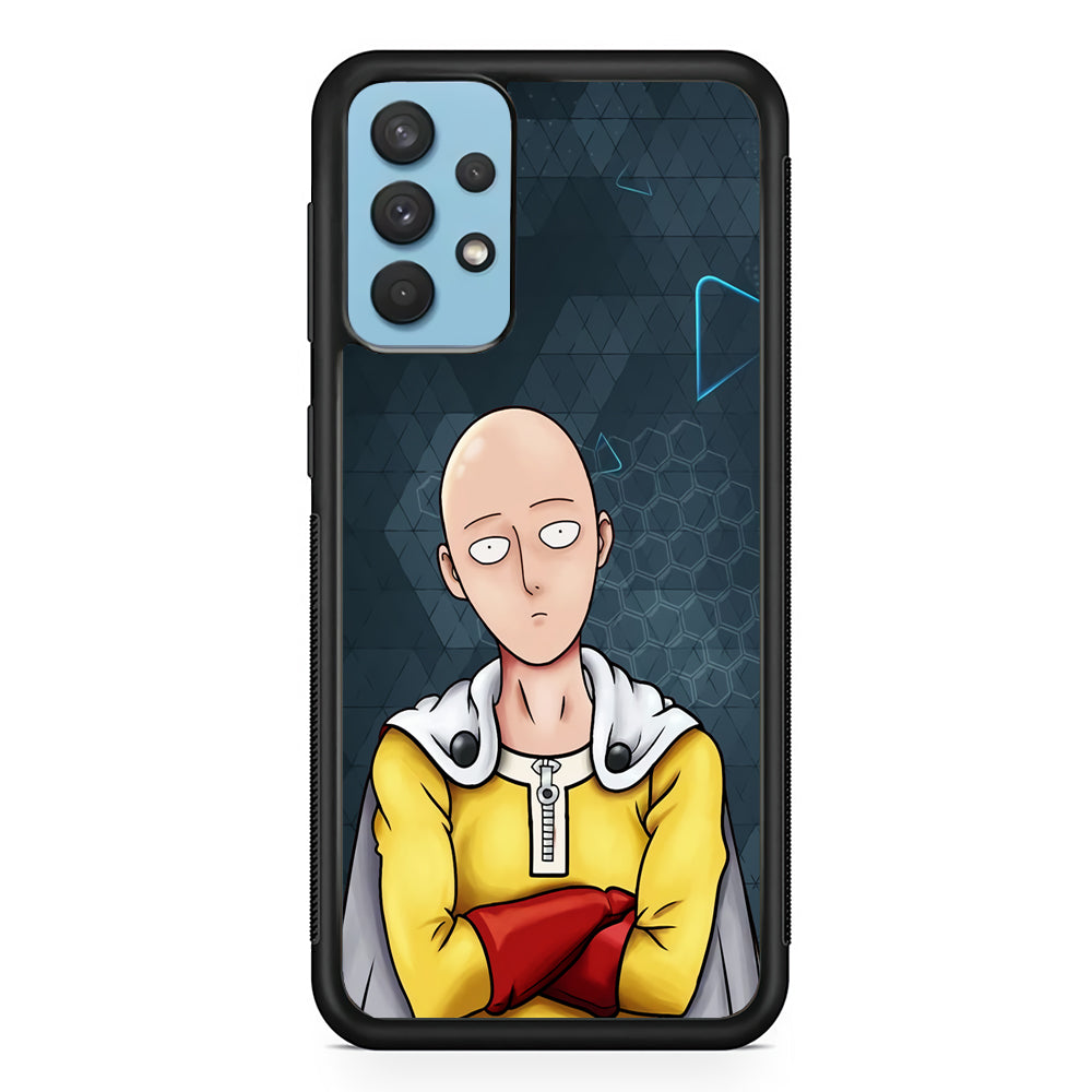 Saitama One Punch Man Angry Mode Samsung Galaxy A32 Case