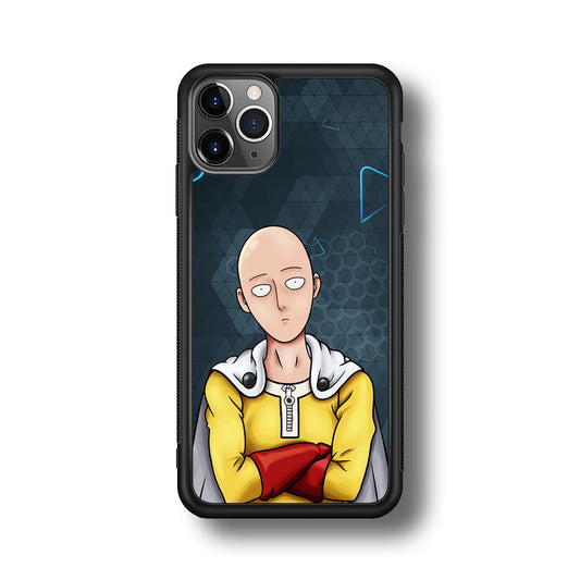 Saitama One Punch Man Angry Mode iPhone 11 Pro Case