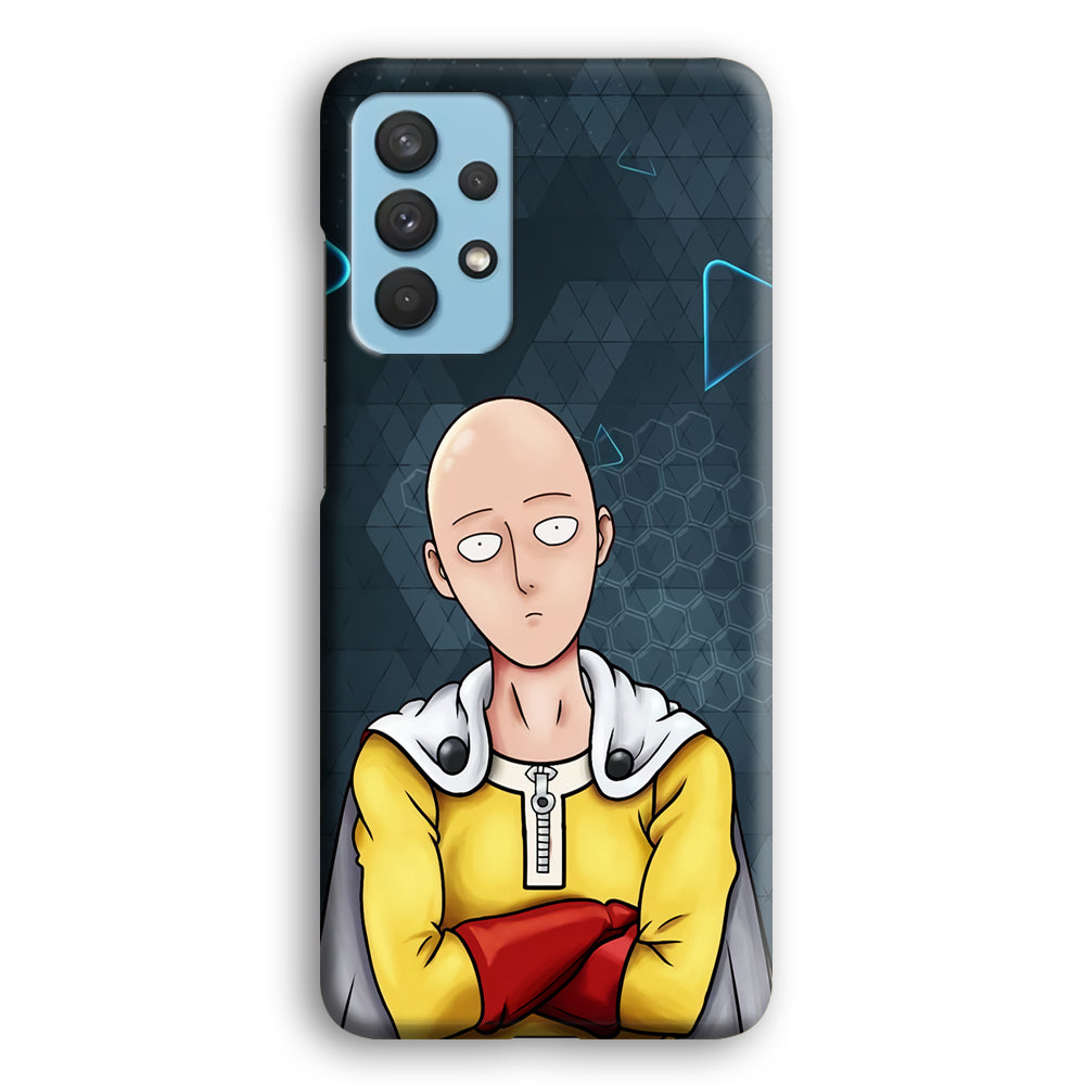 Saitama One Punch Man Angry Mode Samsung Galaxy A32 Case