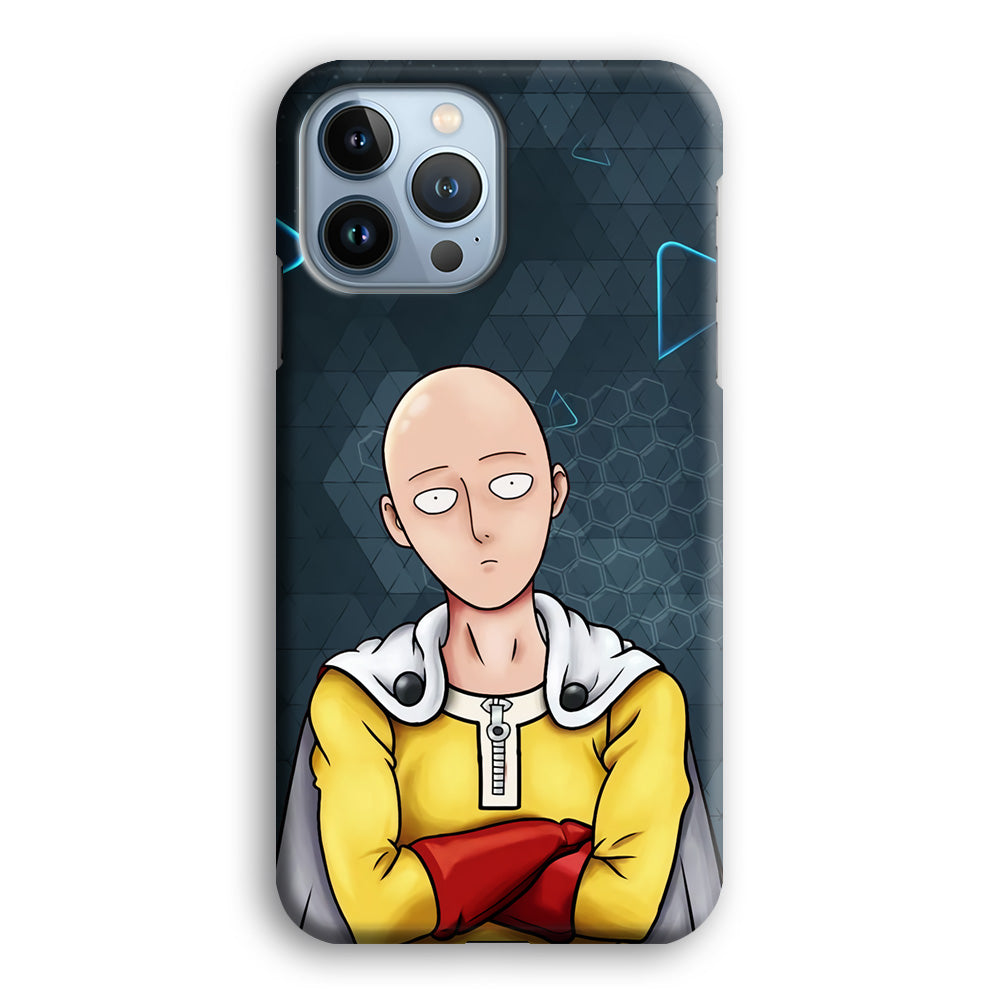 Saitama One Punch Man Angry Mode iPhone 15 Pro Case