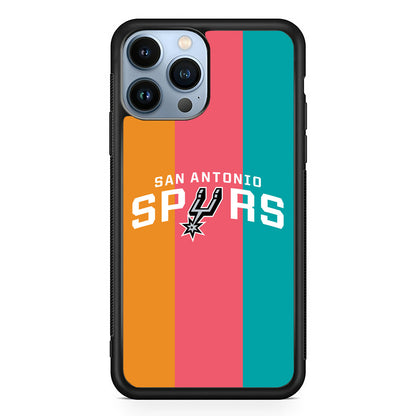San Antonio Spurs NBA Team iPhone 14 Pro Max Case