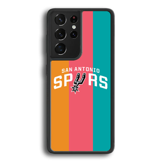 San Antonio Spurs NBA Team Samsung Galaxy S24 Ultra Case - Ezzystore