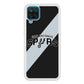 San Antonio Spurs Stripe Grey Samsung Galaxy A12 Case