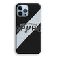 San Antonio Spurs Stripe Grey iPhone 13 Pro Max Case