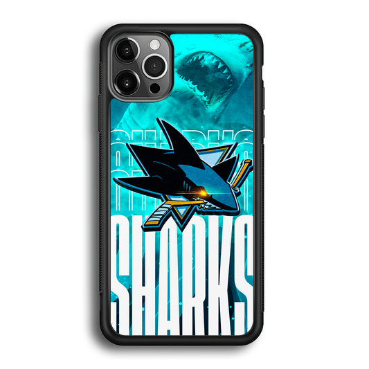 San Jose Sharks Word Of Team iPhone 12 Pro Case