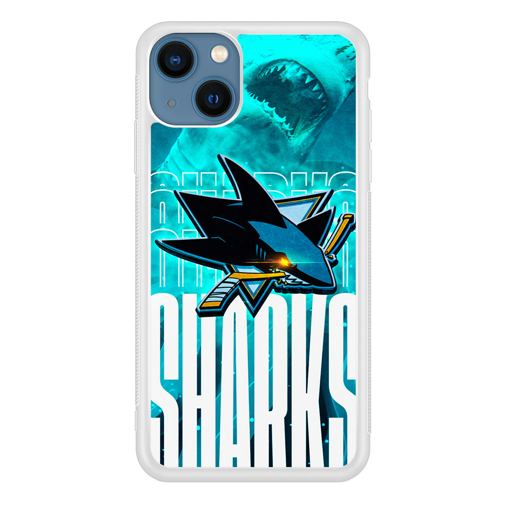 San Jose Sharks Word Of Team iPhone 14 Case