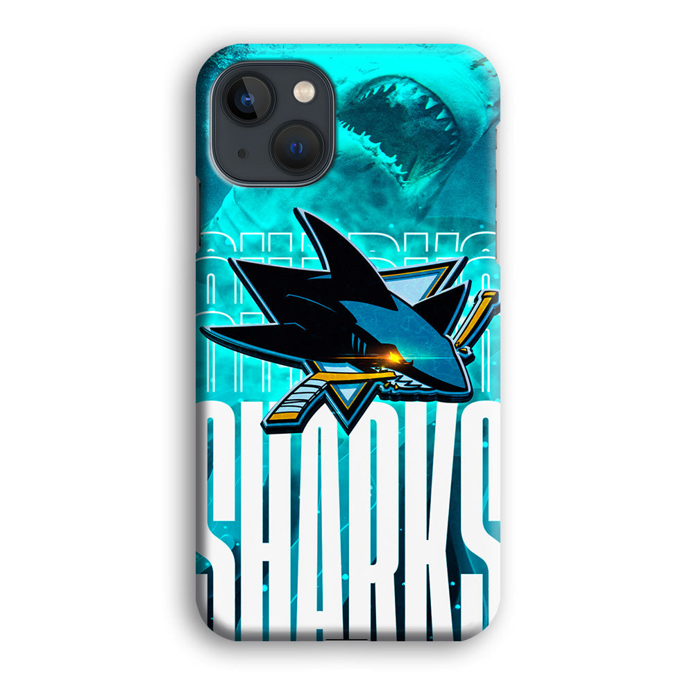 San Jose Sharks Word Of Team iPhone 14 Case