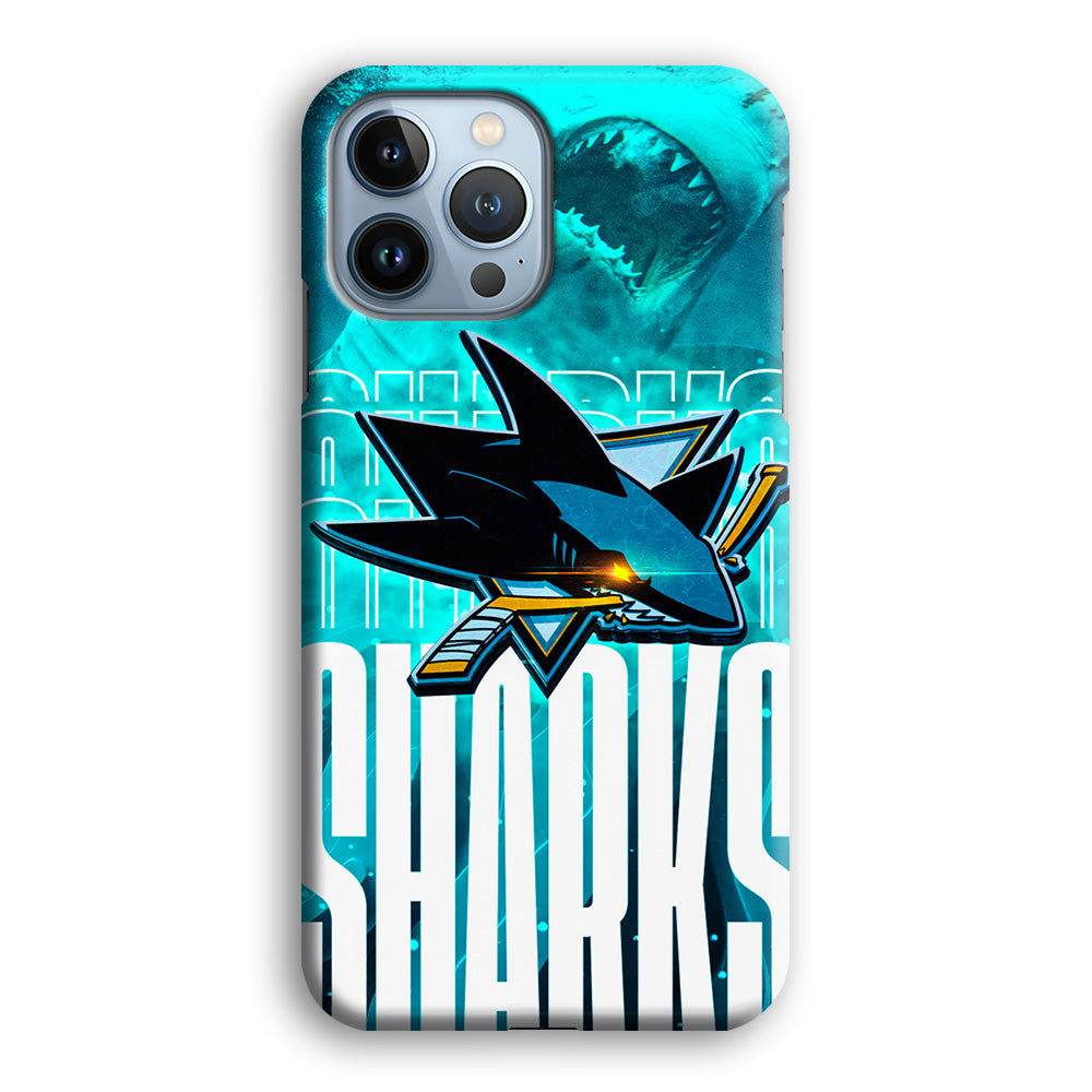 San Jose Sharks Word Of Team iPhone 15 Pro Case