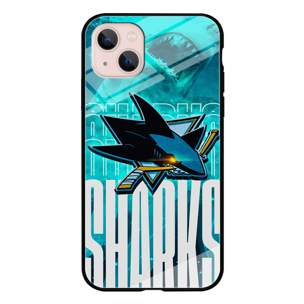 San Jose Sharks Word Of Team iPhone 14 Plus Case