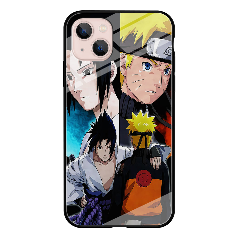 Sasuke Naruto Fierce Battle iPhone 14 Case