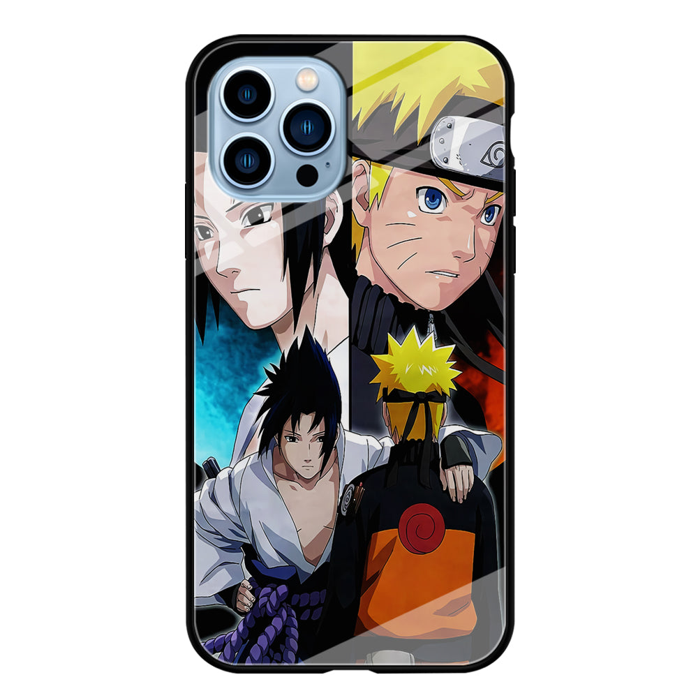 Sasuke Naruto Fierce Battle iPhone 15 Pro Case