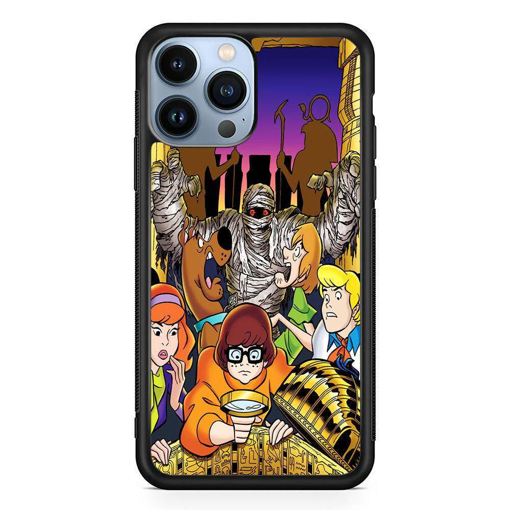 Scooby Doo Mummy Scares Poster iPhone 14 Pro Max Case