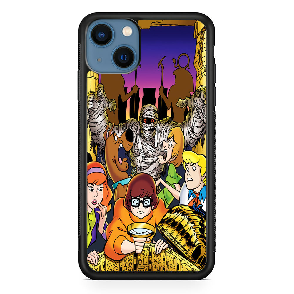 Scooby Doo Mummy Scares Poster iPhone 15 Case