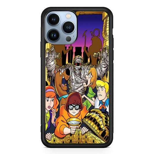 Scooby Doo Mummy Scares Poster iPhone 14 Pro Case