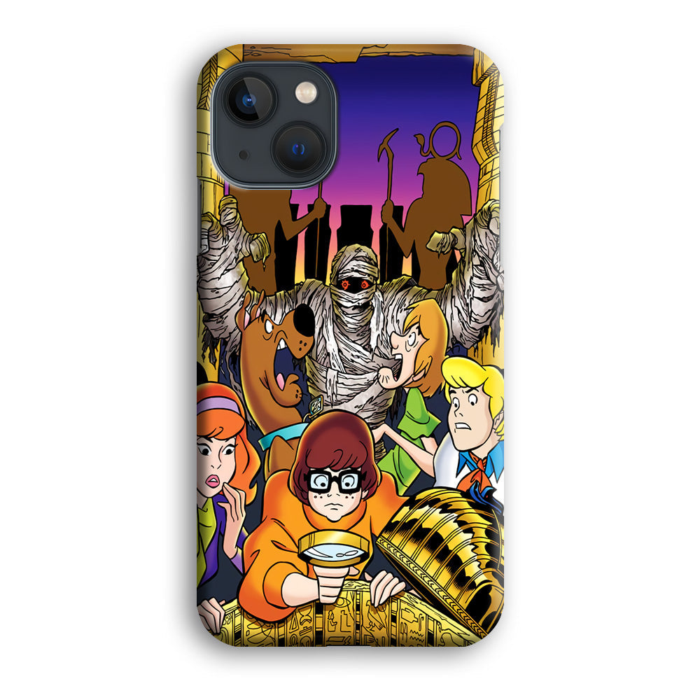 Scooby Doo Mummy Scares Poster iPhone 14 Case