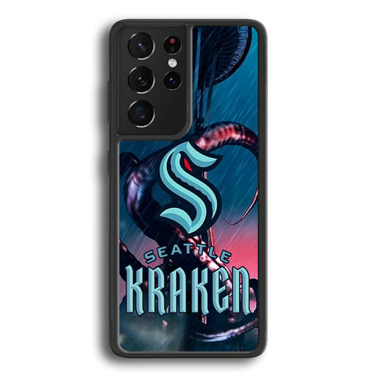 Seattle Kraken Mascot Of Team Samsung Galaxy S21 Ultra Case - Ezzystore