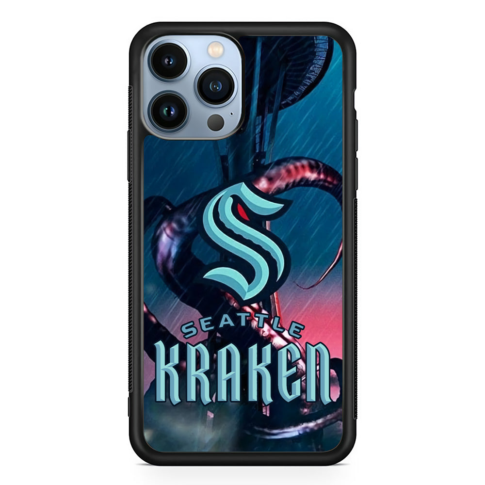Seattle Kraken Mascot Of Team iPhone 15 Pro Max Case