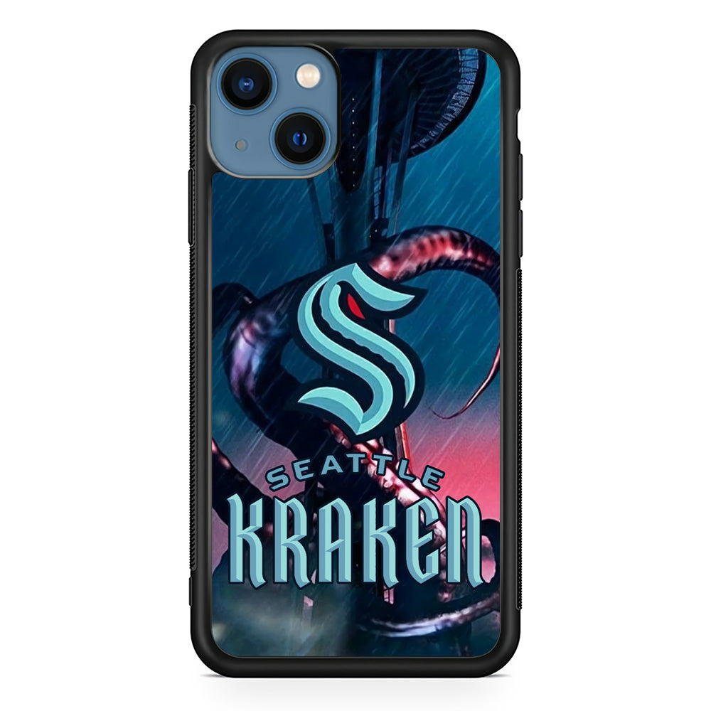 Seattle Kraken Mascot Of Team iPhone 14 Case