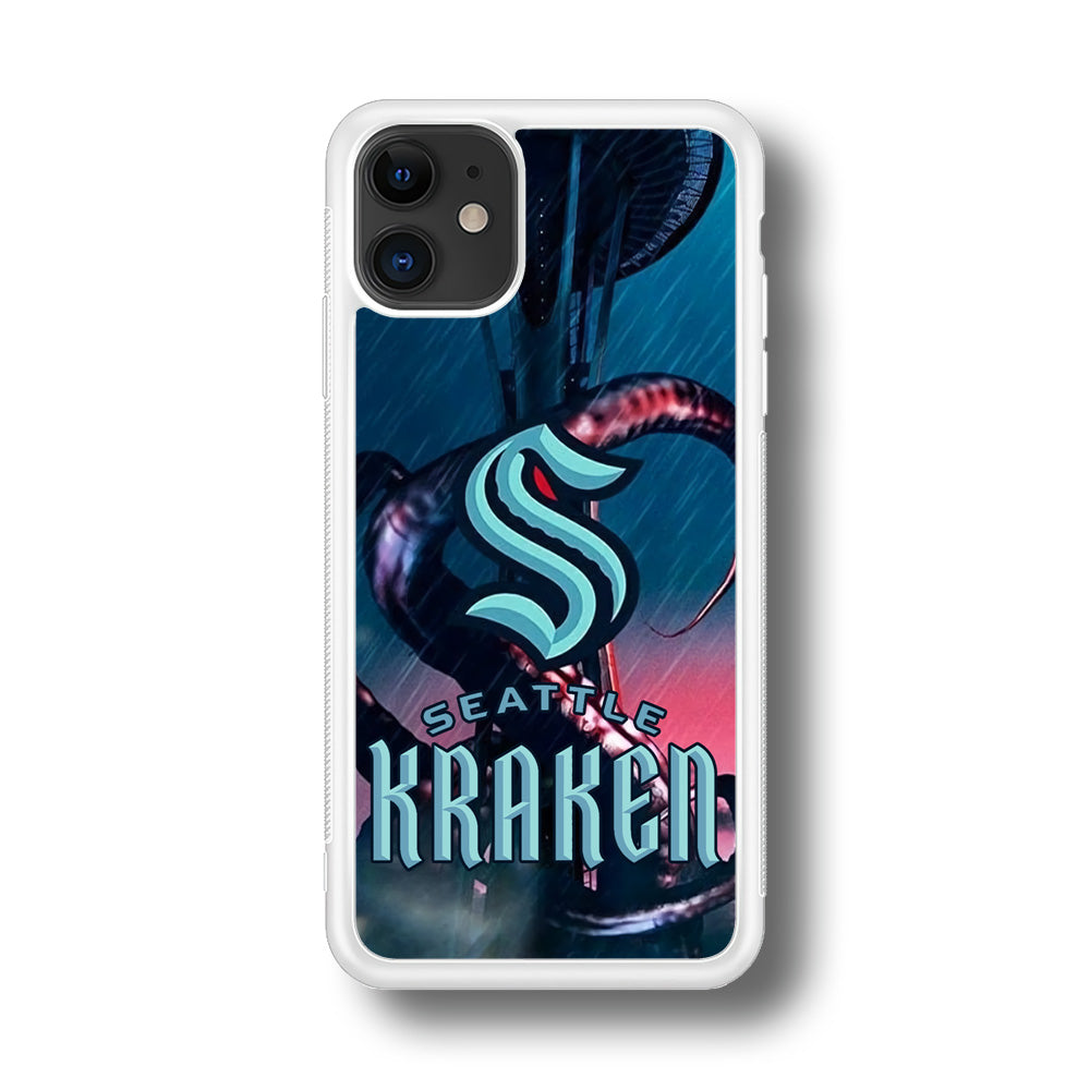 Seattle Kraken Mascot Of Team iPhone 11 Case
