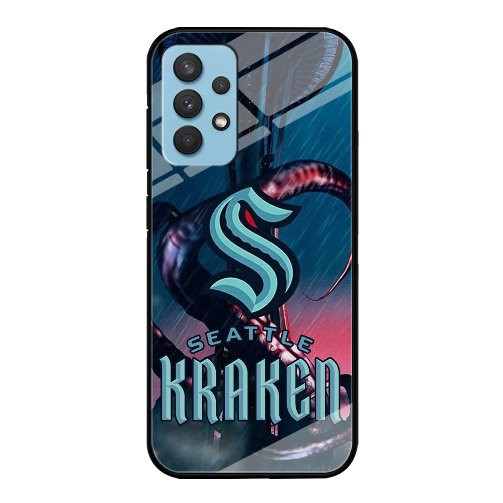 Seattle Kraken Mascot Of Team Samsung Galaxy A32 Case